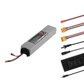 36V Scooter Battery Pack, 8Ah, 8000mAh Lithium Battery Replacement with 30A BMS, Charger, 500+ Cycles, Compatible with 1440W Motors