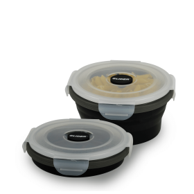 GLIDER LB Black Bento Premium Lunch Box & Food Storage Containers